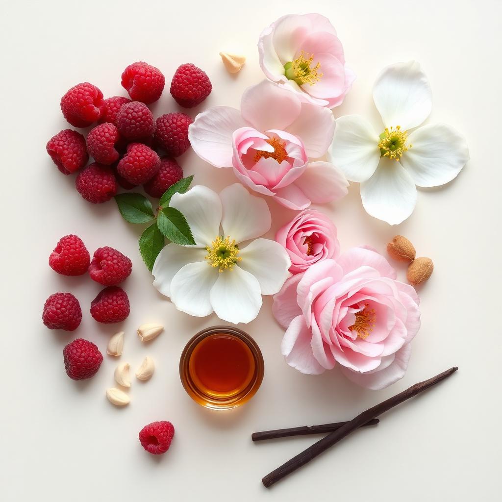Magnolia & Raspberry Blush