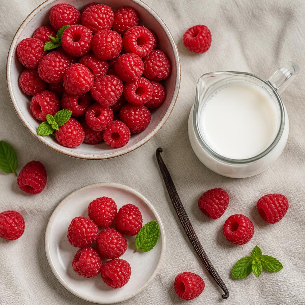 Raspberry & Milk